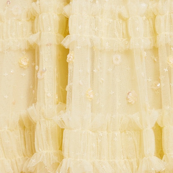 NEEDLE AND THREAD VIOLET SHIMMER ANKLE GOWN - Picture 12 of 12